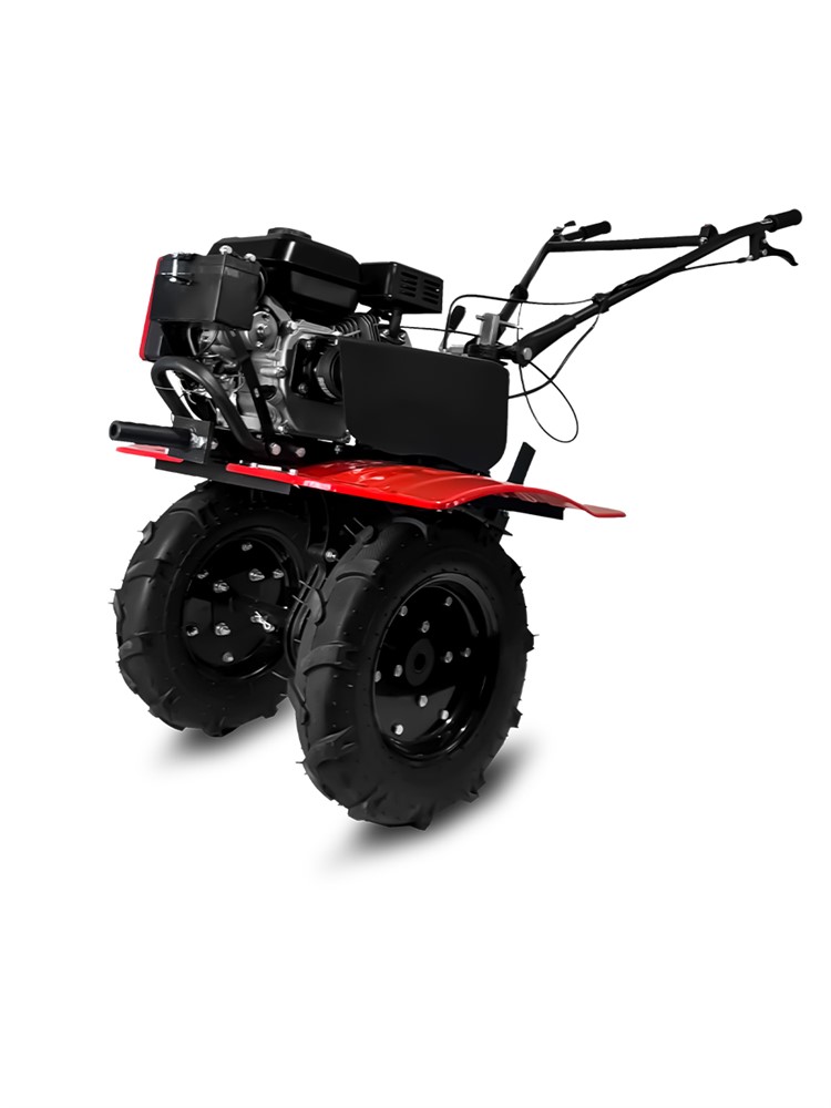 РЫСЬ Мотоблоки ременные 4 скорости МБР 7-10 Э ПРО колеса 4.00-10'' + электростартер